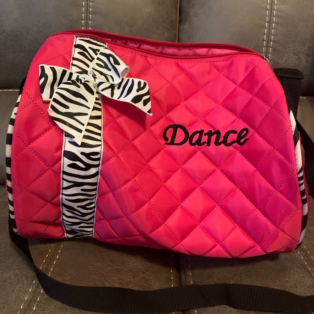 Hot pink dance bag